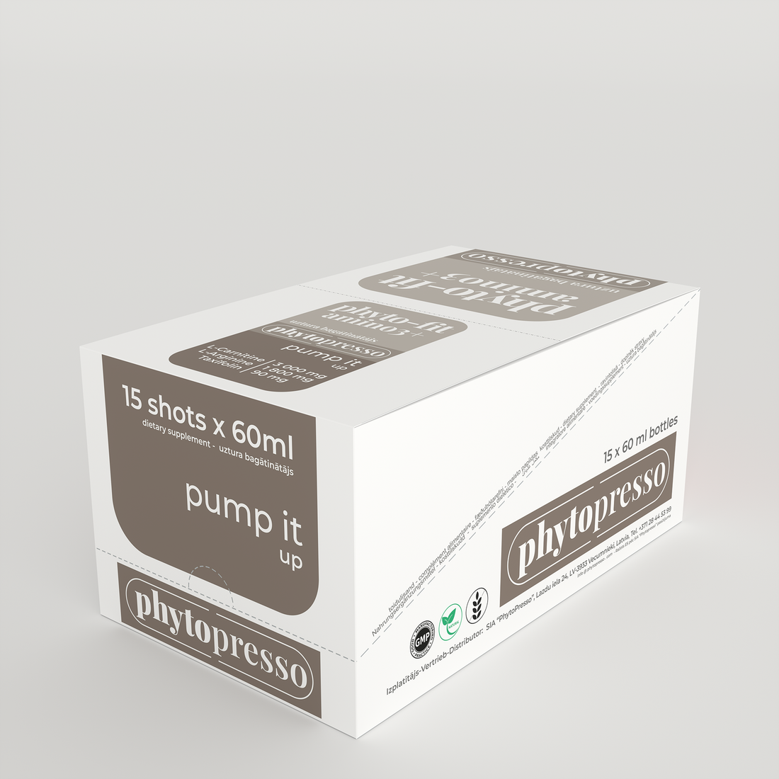 Phyto-fit-amino3+ Sparpackung  - 15 Fläschchen