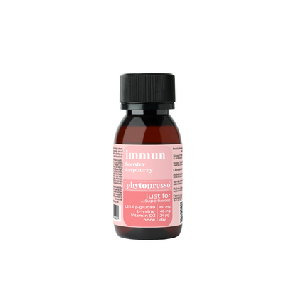 Raspberry Immun Booster* multipaka – 15 pudelītes, 60ml