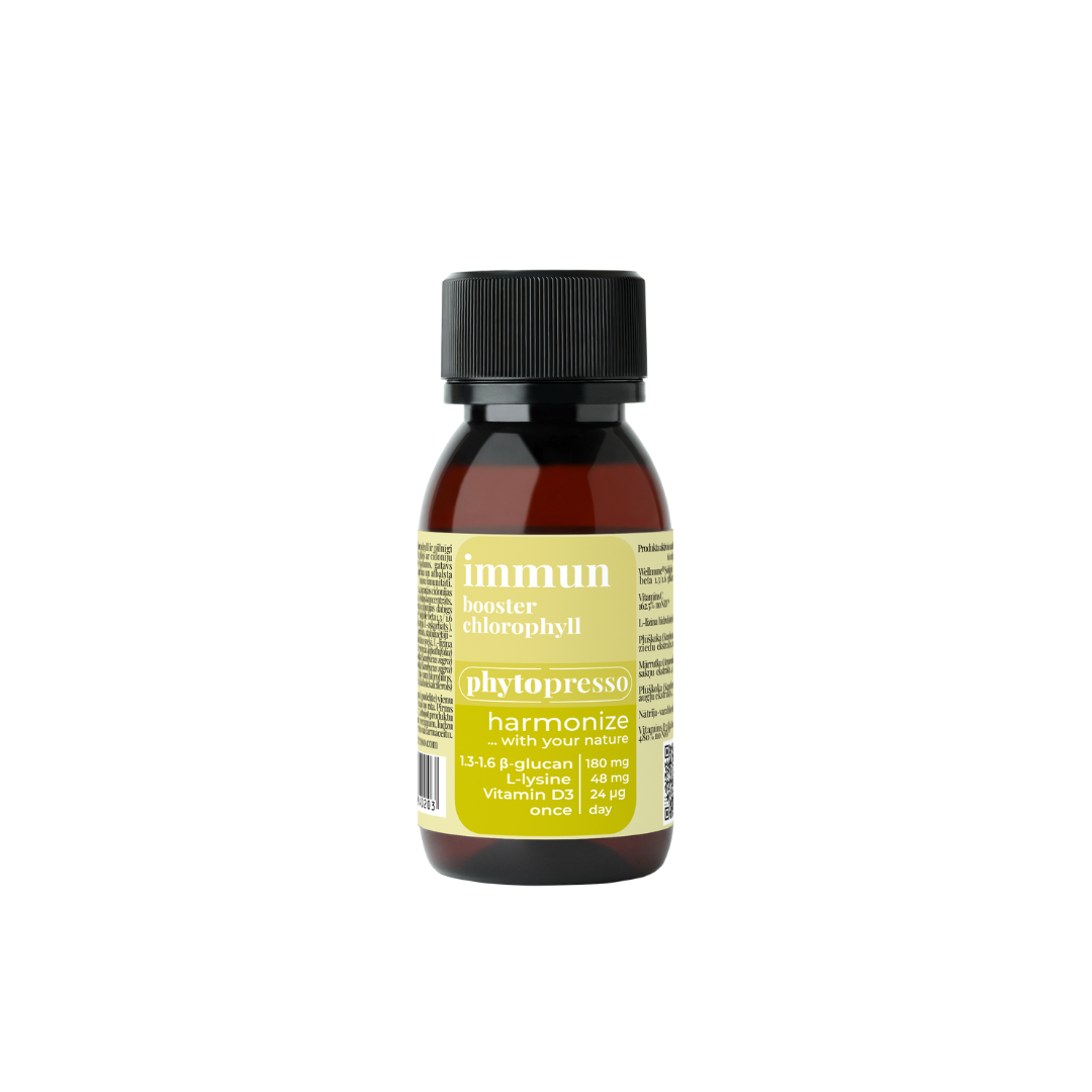 Chlorophyllin Immun Booster* multipaka – 15 pudelītes, 60ml